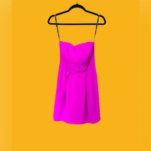 Naven hot pink cocktail dress size L never worn with tags